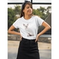 thumbnail image 2 of Thai Cat With Red Collar T-Shirt Women -Image by Shutterstock, Female XX-Large, 2 of 4