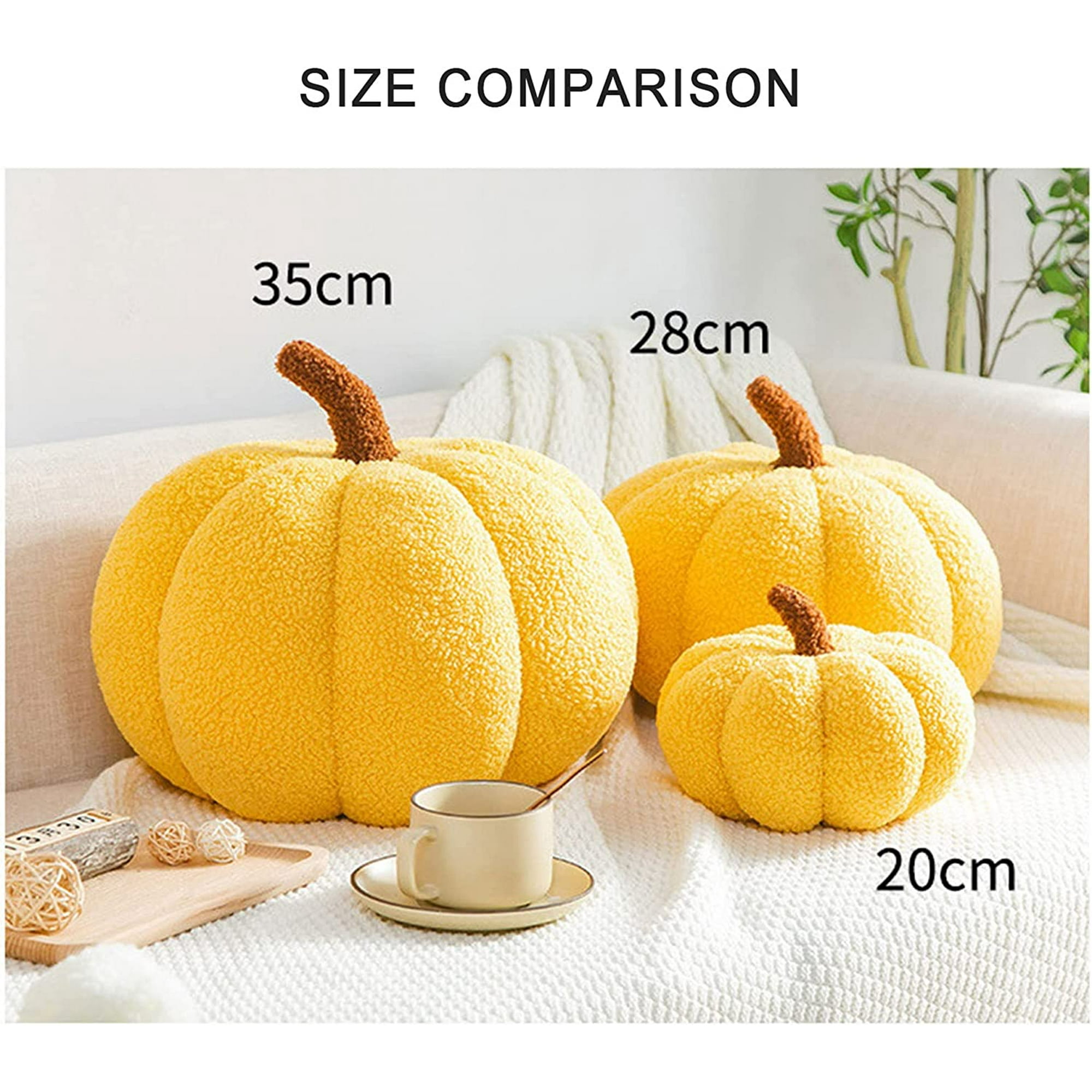 Blue pumpkin pillow online