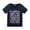 Navy, variant on EnJoCho Kids Party Tops Toddler Children Spring Summer Letter Print Tshirt Clothing Boys Girls Short Sleeve Round Neck Casual School Home Sports T Shirt