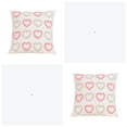 thumbnail image 2 of CuiLiyq Valentines Pillow Covers Set of 2, Cute Pink Heart Love Decorative Valentines Throw Pillow Covers, Soft Plush Faux Fur Pillow Covers for Couch Sofa Valentines Day Decoration, 17.7 Inch (B), 2 of 5