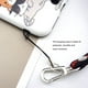thumbnail image 2 of Billuyoard 10 Uds. Cordón de teléfono antipérdida Universal DIY Smartphone anillo soporte cierre para llavero correa de muñeca llaveros Type3 NO3, 2 of 6
