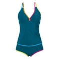 thumbnail image 5 of XIYON Womens Bikini Sets Fluorescent Color Tankini Swimsuit Two Piece Bikini With Strappy Top And High Waisted Bottoms For Beach Swimming Beach Vacation 2026 Comfortable, 5 of 5