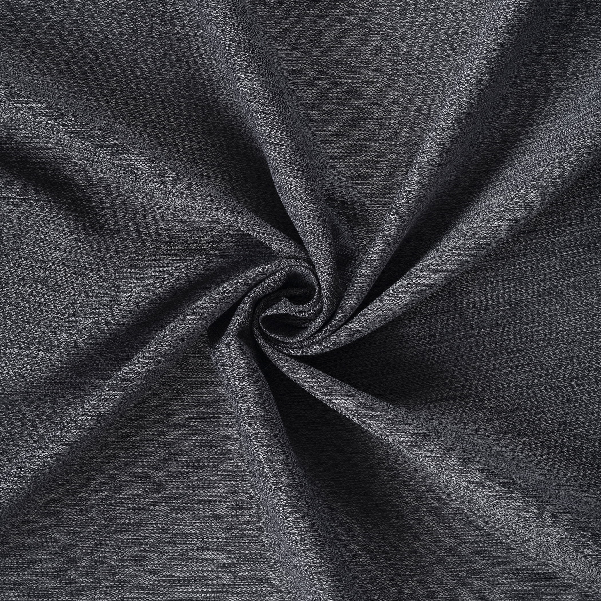 No. 918 Landon Textured Semi-Sheer Grommet Curtain Panel, 40"W X 84"L, Steel Gray