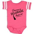 thumbnail image 3 of Inktastic Someone in Delaware Loves Me Boys or Girls Baby Bodysuit, 3 of 5