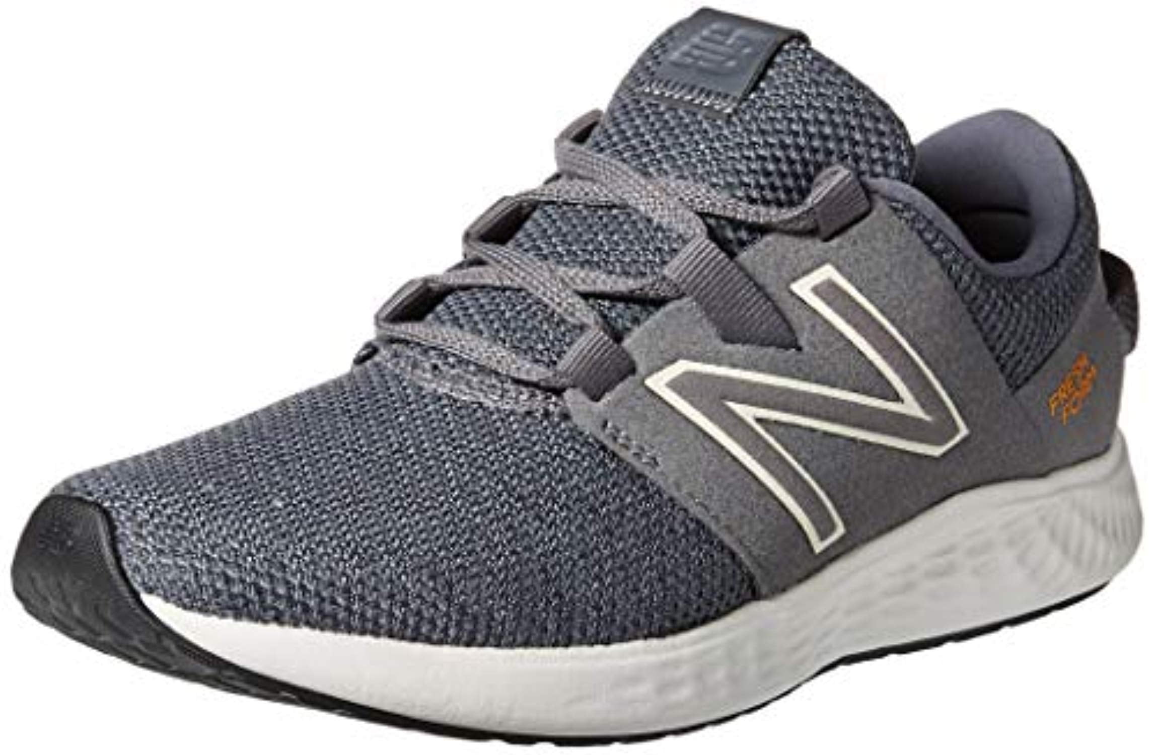 New Balance Men's Vero Racer V1 Fresh Foam Sneaker, Castlerock/Phantom, 8.5 B US - Walmart.com