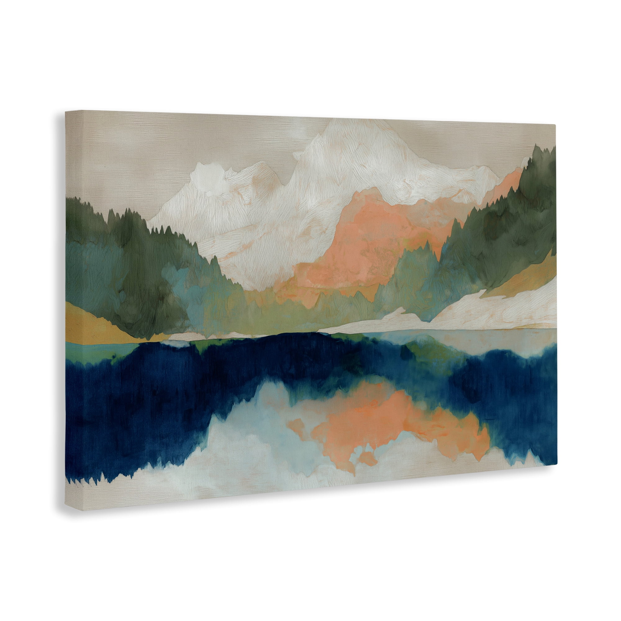 Stupell Industries Alpine Autumn Lake Reflection Canvas Wall Art, design by Chromatic Storm Studio