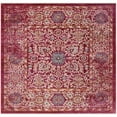 thumbnail image 5 of SAFAVIEH Sutton Roswell Transitional Area Rug, Fuchsia/Ivory, 9' x 13', 5 of 7