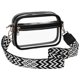 thumbnail image 1 of Clear Crossbody Bag Durable PVC Material Crossbody Pouch for Daily Use, 1 of 5