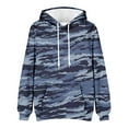 thumbnail image 5 of Aloohaidyvio Mens Athletic Hoodies Camouflage Sweatshirt Solid Muscle Fit Drawstring Pullover Sweatshirts with Kanga Pockets, 5 of 5