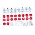 thumbnail image 1 of Kit de buje de montaje en corporal KF04060BK para 2WD 4WD Rojo, 1 of 8