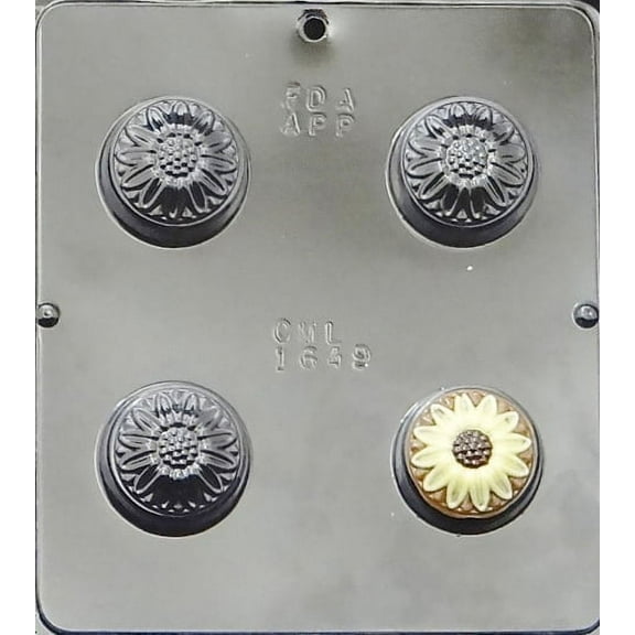 1649 Sunflower Oreo Cookie Chocolate Candy Mold