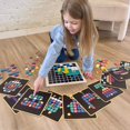 Tomaze Montessori Mosaic Tinker MMF7 Tangram Set Large Pixel Blocks