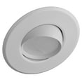 thumbnail image 2 of Nicor Lighting DEB56-20-120-3K-WH D Series LED Eyeball Dimmable Retro-Fit Downlight Kit - White, 2 of 9