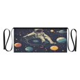 thumbnail image 7 of Yayeee Waist Apron with Pockets for Cooking Waterproof Half Server Aprons, Astronaut Space, 7 of 7