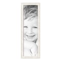 thumbnail image 2 of ArtToFrames 10" x 34" Classic White Picture Frame, 10x34 inch White Wood Poster Frame (WOM-5004),  Pack, 2 of 7