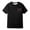 Black, variant on Men's Biblical Believer Christian T-Shirt Polyester & Spandex, Raglan Sleeves, for Working Out & Lounging