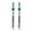 Green, variant on Musbetu 2Pcs Tire Mark Paint Pens Waterproof Fade Resistant Precise Application Fill Paint Pens Vehicle Accessories