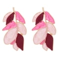thumbnail image 1 of Pendientes de hoja de regalo, pendientes de planta de hoja para niñas adolescentes, joyería de mujer, accesorios de playa de moda, 1 of 5