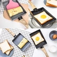 thumbnail image 3 of Japanese Tamagoyaki Omelet Pan / Egg Pan - Non-Stick Coating - Rectangle Mini Frying Pan, 3 of 5