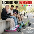 thumbnail image 5 of Madd Gear Metro Cruise 250 Folding Kick Scooter – 200mm Wheels, Adjustable Handlebar – Black/Gray, 5 of 9