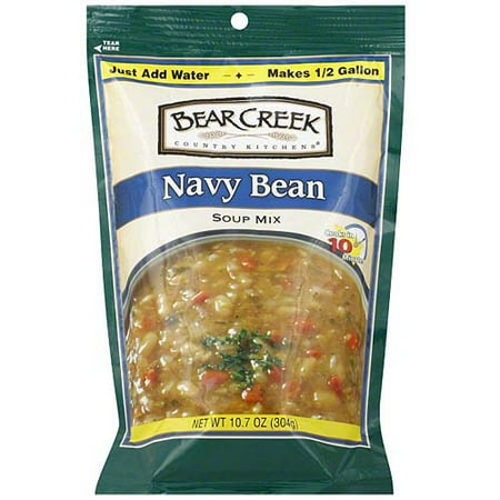 Bear Creek Navy Bean Soup Mix, 10.7 oz (Pack of 6)