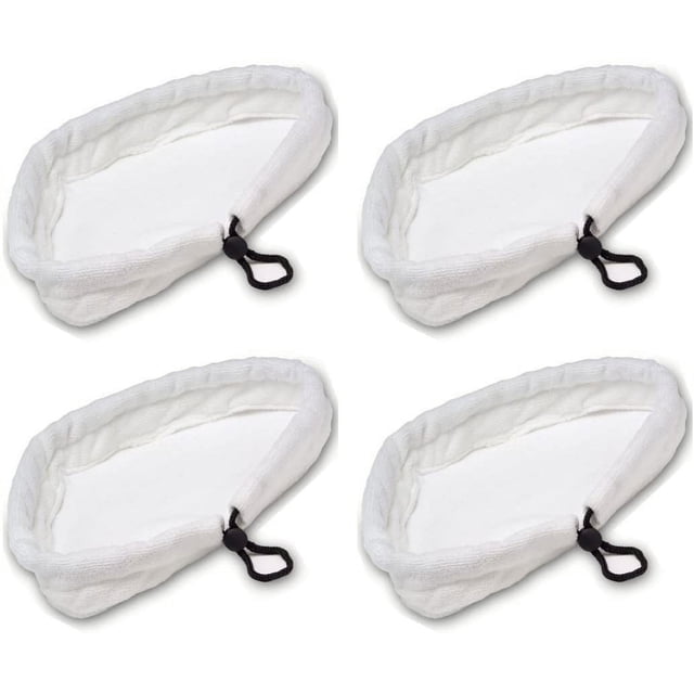 4 Uds. De fregona de vapor para limpieza del hogar, almohadillas de limpieza de microfibra de repuesto reutilizables, paños lavables Vhermosa LRWJ282