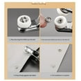 thumbnail image 3 of Grommet Pliers Kit Punch Kit the Snap Fastener Kit Grommet Tool Kit, 3 of 6