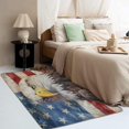 thumbnail image 4 of 2x3 Rug, Bald Eagle Rug & Home Decor - Front Door Mat Indoor Entrance, American Flag Rugs for Entryway, Washable Non Slip Soft Low Pile Small Area Rug, Patriotic Carpet & Room Decorations Y-&224, 4 of 7