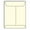 Creme, variant on Open End Catalog Envelopes, 10" x 13", 28#, Recycled, Creme Pastel, Acid Free, Center Seam (Box of 500)