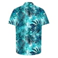 thumbnail image 5 of Horkkom Beach Shirts for Men Casual Short Sleeve Button Up Hawaiian Shirt Summer Holiday Printed Shirts, 5 of 5