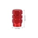 thumbnail image 2 of 4 Pcs Aluminum Alloy Car Tire Stem Caps Round Style Air Covers Tire valve cap (Red), 2 of 3