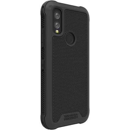 Wireless PROTECH Case Compatible with Kyocera DuraSport 5G Phone Model C6930 Durable Slim Flexible Cover Case with Drop Protection (Black) Wireless PROTECH Case Compatible with Kyocera DuraSport 5G Phone Model C6930 Durable Slim Flexible Cover Case with Drop Protection (Black)