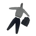 thumbnail image 4 of kusrkot 3Pcs 1:6 Scale Male Clothes Casual Clothing Set Full Suit Handmade for 12'' inch, 4 of 9