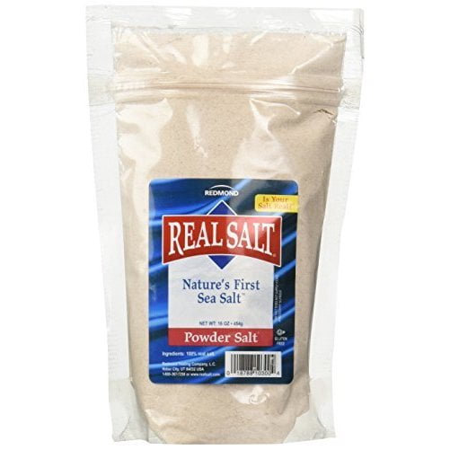 Redmond Trading Company Redmond Realsalt Nature's First Sea Salt Powder Pouch, 1 Pound