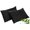Black, variant on Royale Linens Cooling Pillow Cases Queen Size Set of 2-100% Rayon Derived from Bamboo Cooling Pillowcase for Hot Sleepers - Soft & Silky Pillow Covers with Envelope Closure (Black 20x30 Inches)