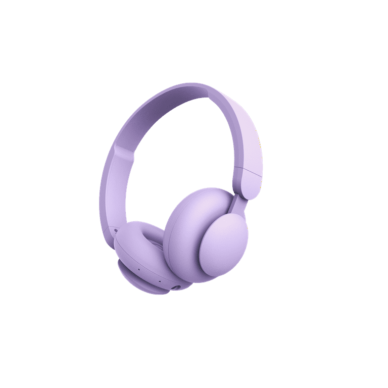 onn. Wireless Bluetooth on Ear Headphones Purple New