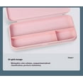 thumbnail image 4 of Plastic Pencil Box Cute Pen Box Organizer Plastic with Compact Size for Pencils, Erasers, Paper Clips and Other Small Stationery Supplies, pink, 4 of 4