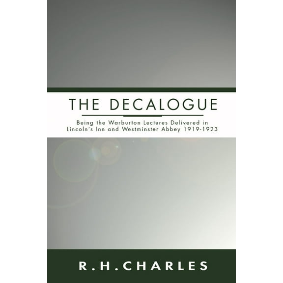 The Decalogue (Paperback)