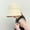 Beige, variant on New Summer Foldable Bucket Hat Foldable Fisherman Hat Women Soft Beach Big Wave Shade Fisherman Cap Fashion Solid Panama
