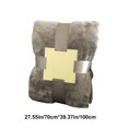 thumbnail image 3 of AZXY 30x40 Throw Blanket for Couch,Blankets and Throws Clearance Kids,Bed Blanket Full,Small Throw Blankets Under $25 Brown, 3 of 6