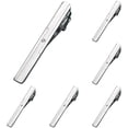 thumbnail image 2 of Tie Clips for Men,5 Pack Men's Tie Clips Necktie Tie Bars Tie Pins for Men Accessories,Mens Tie Clip,Tie Clasps for Men,Silver Tie Clip,Neck Tie Clip for Father,Husband,Business,Wedding,Anniversary, 2 of 5