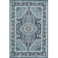 thumbnail image 2 of Freida FY15A Midnight Blue Vintage Farmhouse Dark Blue Area Rug, 2'6"x4', 2 of 5