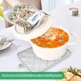thumbnail image 4 of BZSMCE Pot Holder Oven Mitts Cooking baking Owls Hold in Happy Creative Pattern Size:7x9.8in, 4 of 7