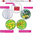 thumbnail image 3 of Bird- Diamond Art Kits For Adults,Special Shaped Rhinestone, Double Sided 5D DIY Acrylic Diamond Art Painting Window Pendants Home Garden Wall Hanging Kits(wwx), 3 of 7