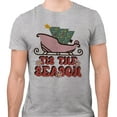 thumbnail image 2 of Sleigh Tis the Season Shirt Unisex X-Small Grey, 2 of 5