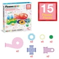thumbnail image 4 of PicassoTiles Marble Run Add-On Accessories for Race Track Expansion – Magnetic Tiles STEM Building Blocks Toy for Kids, 4 of 8