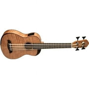 Oscar Schmidt OUB800K-A-U Comfort Series Bass Ukulele with Equalizer Flame Maple with Gigbag
