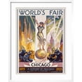 thumbnail image 2 of Art.com Chicago Worlds Fair, 1933 Art Print by Glen C. Sheffer, White Frame Wall Art, 23" x 29", 2 of 5