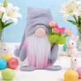 thumbnail image 5 of Mother's Day Gnomes Plush with Flower Modeling Dwarf Doll Ornament Gnomes Decorations for Home Tiered Tray Tabletop Decor, 5 of 6