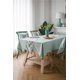 thumbnail image 2 of Green Farmhouse Table Cover, Polyester Table Cloth Cover Flower Tablecloths for Rectangle Tables 135*180cm Decorative Table Cover for Dining, 2 of 5